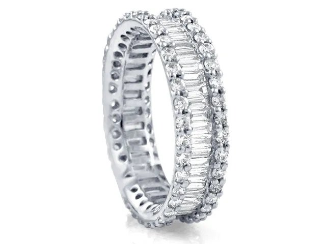 2.52ct t.w. Eternity Baguette Diamond Ring