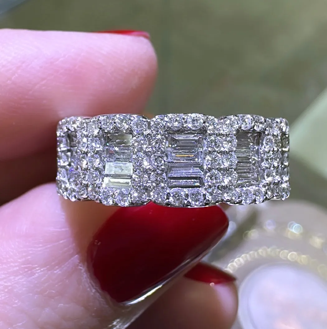 3.00ct t.w. Spectacular Eternity Baguette Diamond Ring
