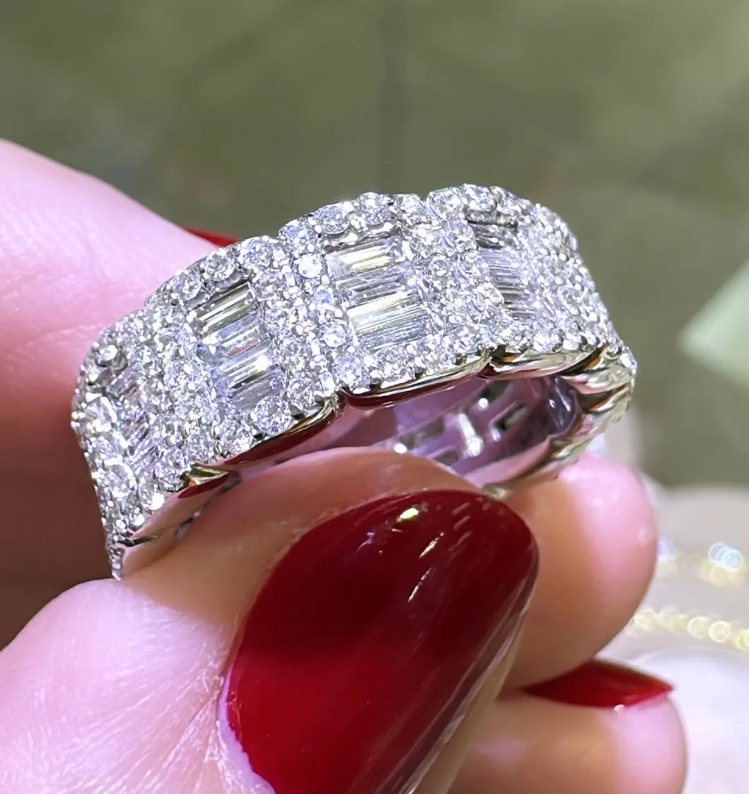 3.00ct t.w. Spectacular Eternity Baguette Diamond Ring