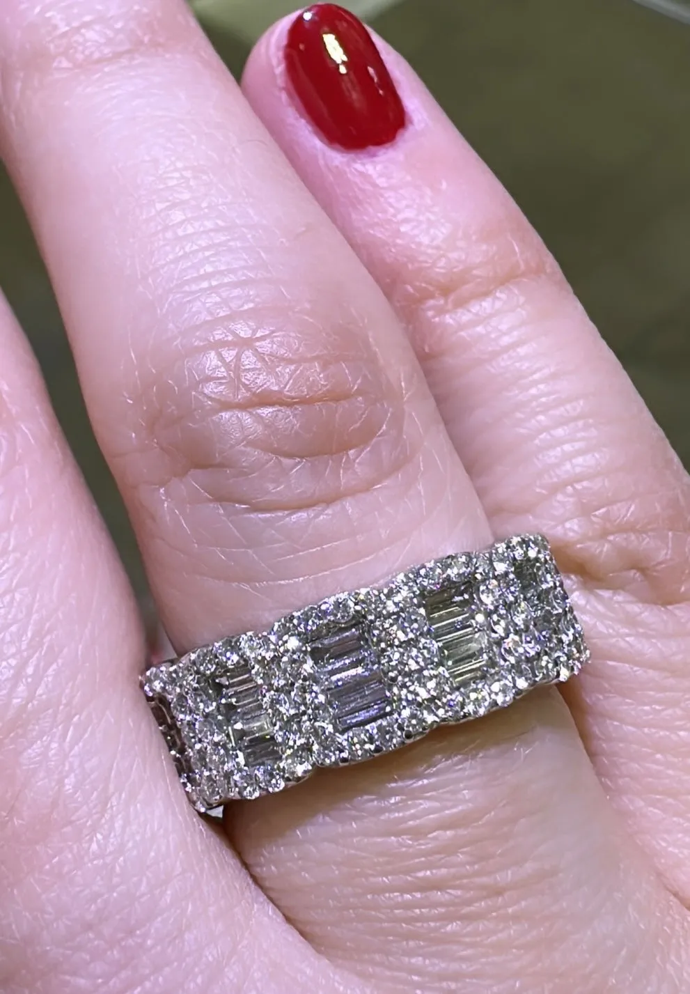 3.00ct t.w. Spectacular Eternity Baguette Diamond Ring