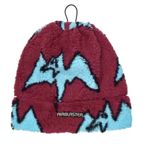 Airblaster Fleece Gaiter Hat Plum Big Terry 2024