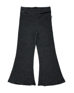 Aires Bell Bottom Pant-Black..