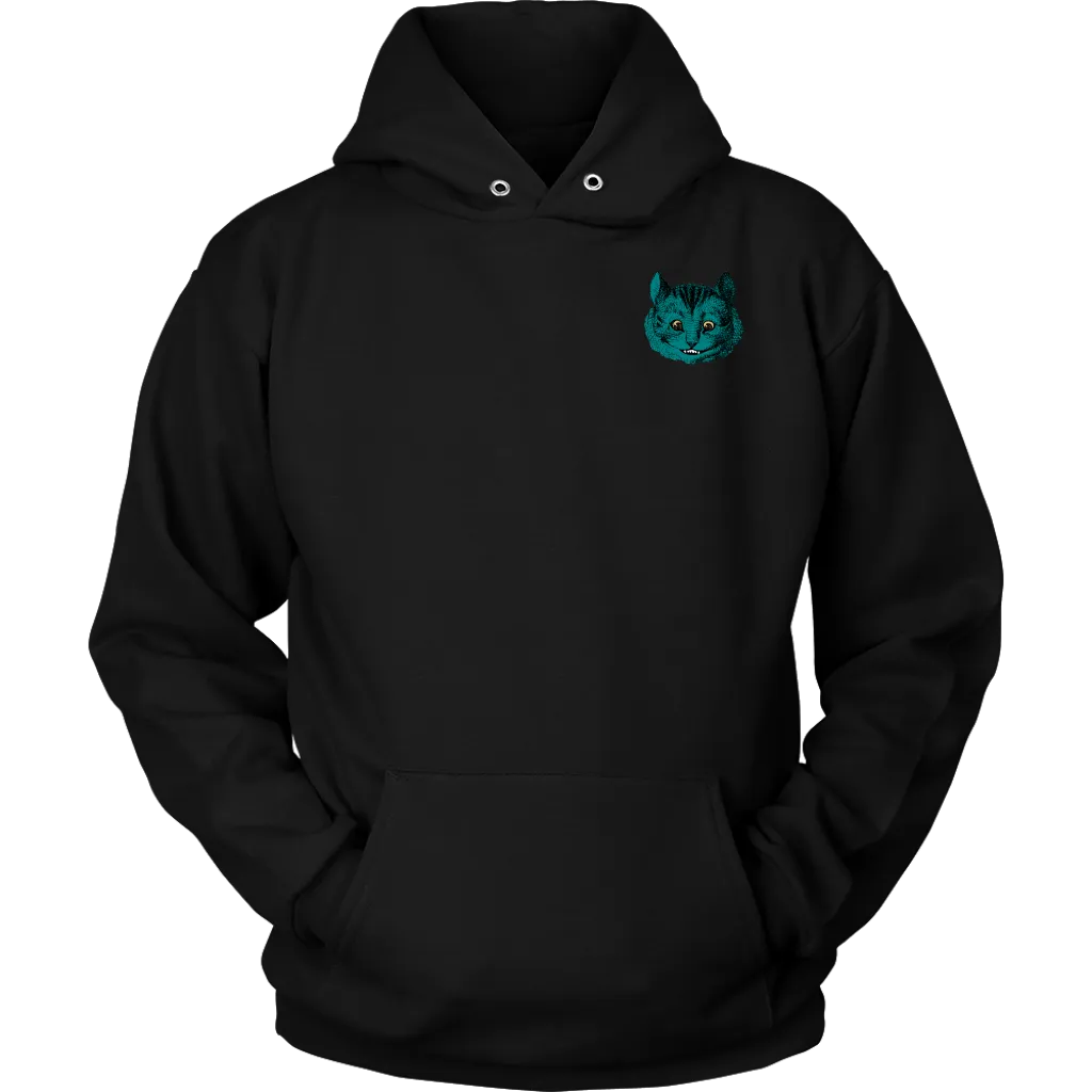 Alice in Wonderland Hoodie, Alice in Wonderland Gift, We're All A Bit Mad Hoodie, Funny Alice Hoodie