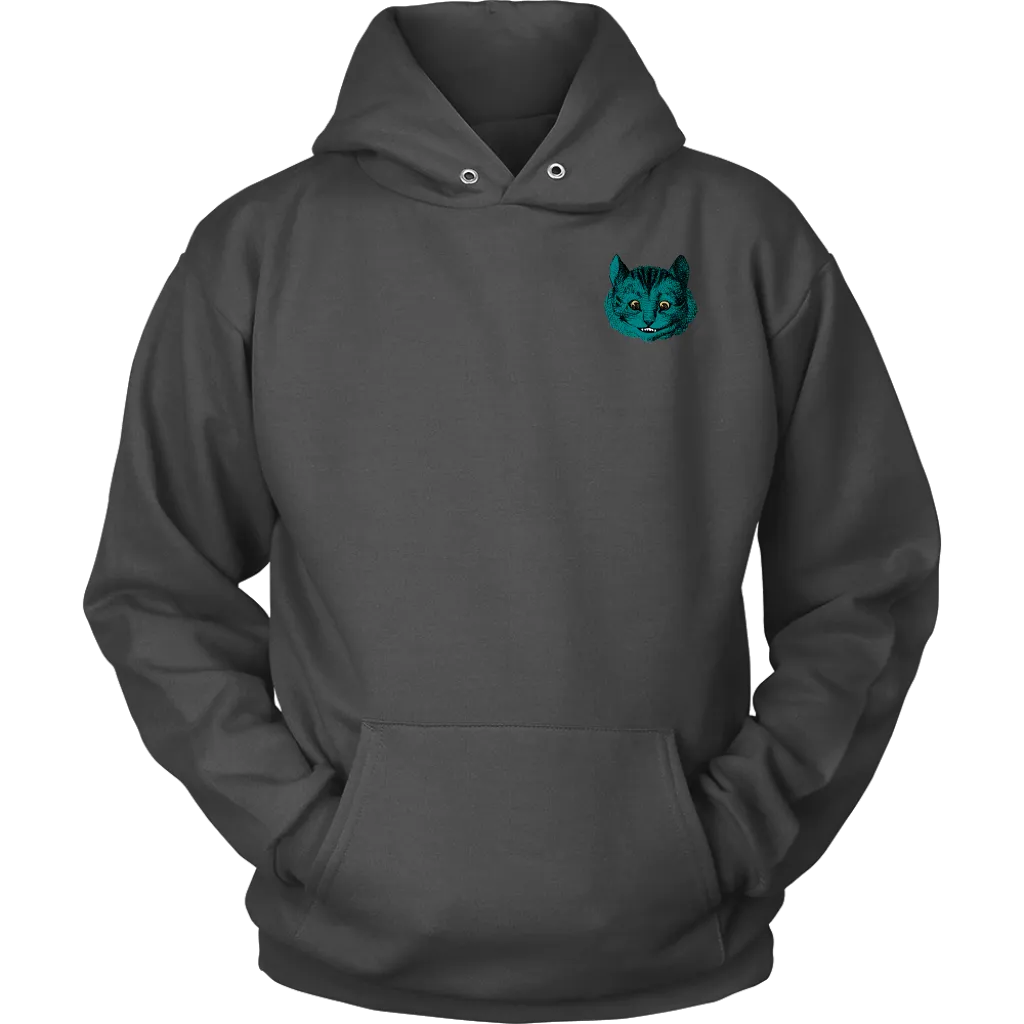 Alice in Wonderland Hoodie, Alice in Wonderland Gift, We're All A Bit Mad Hoodie, Funny Alice Hoodie
