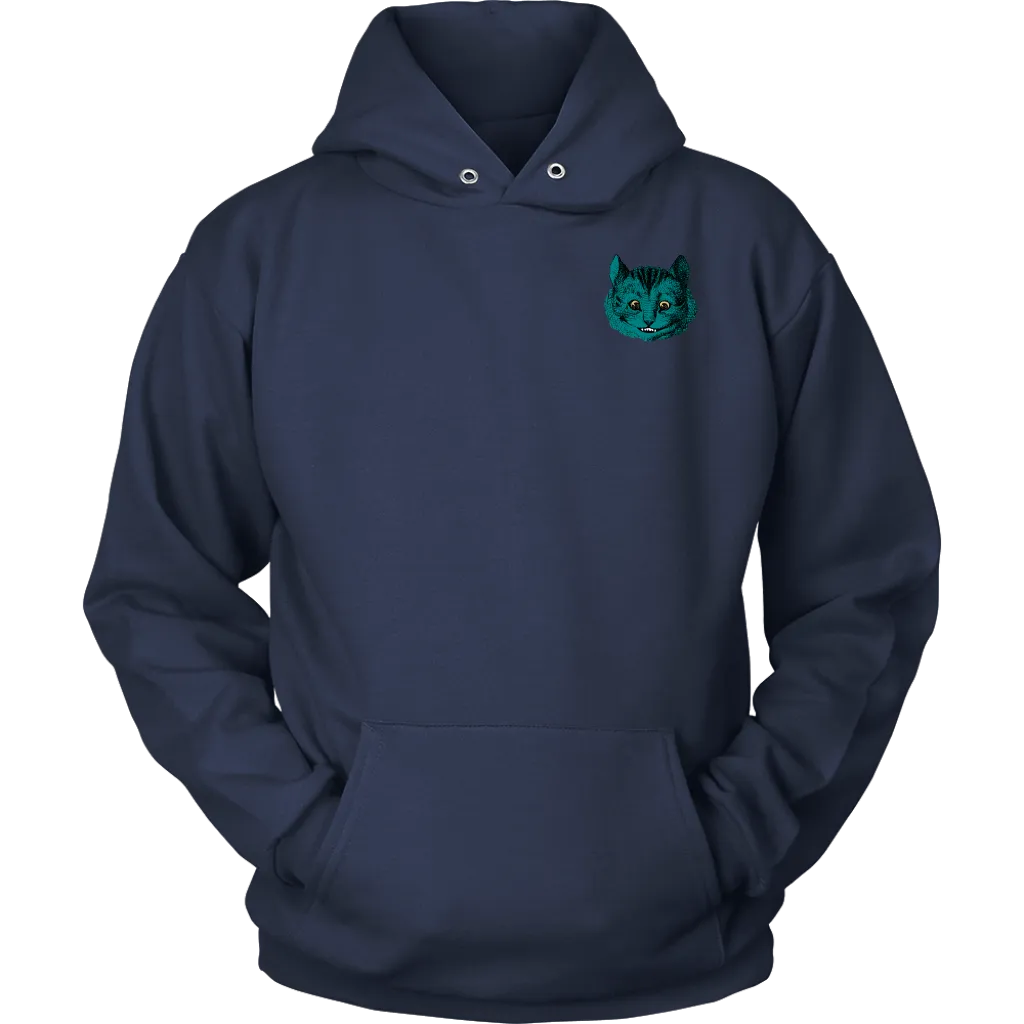 Alice in Wonderland Hoodie, Alice in Wonderland Gift, We're All A Bit Mad Hoodie, Funny Alice Hoodie
