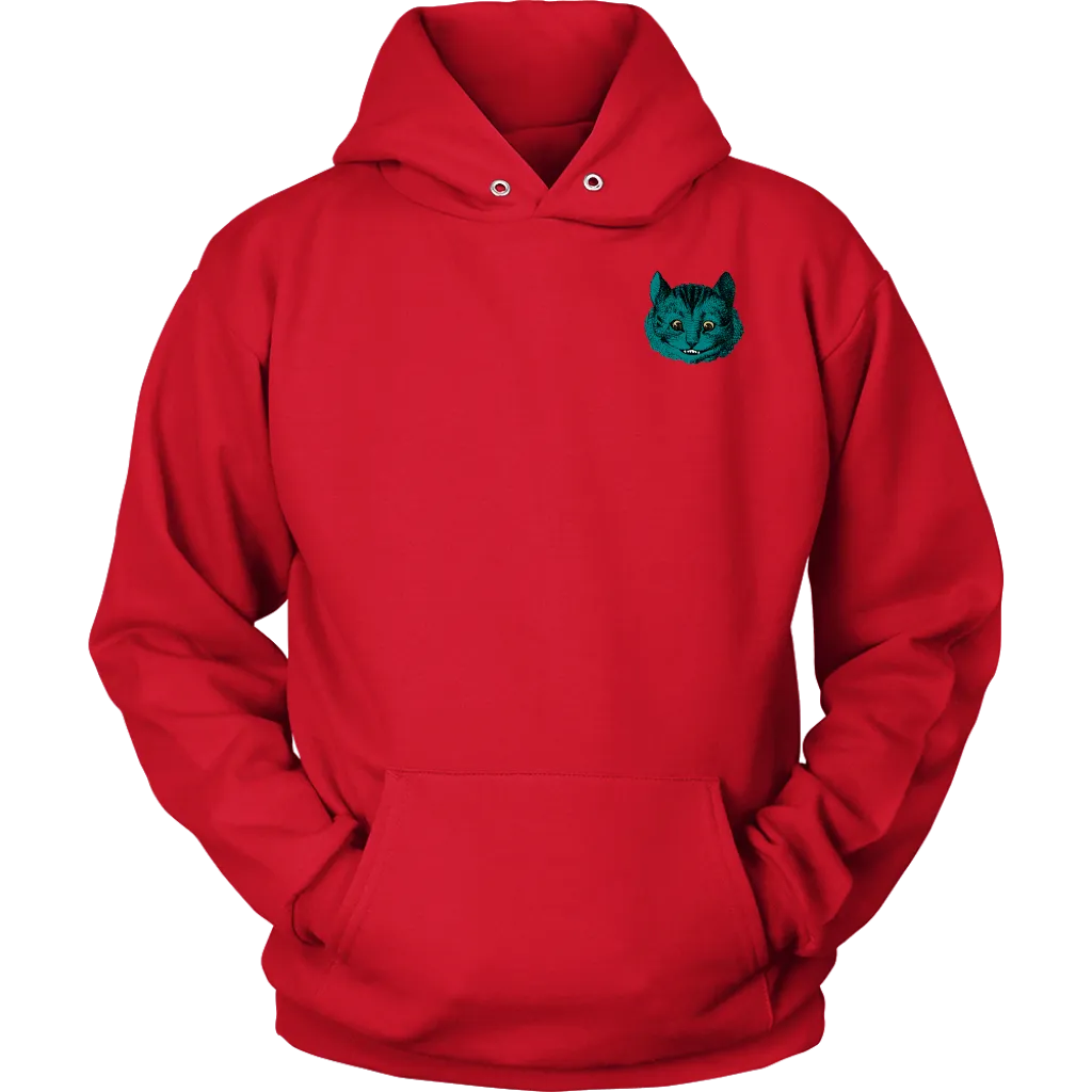 Alice in Wonderland Hoodie, Alice in Wonderland Gift, We're All A Bit Mad Hoodie, Funny Alice Hoodie