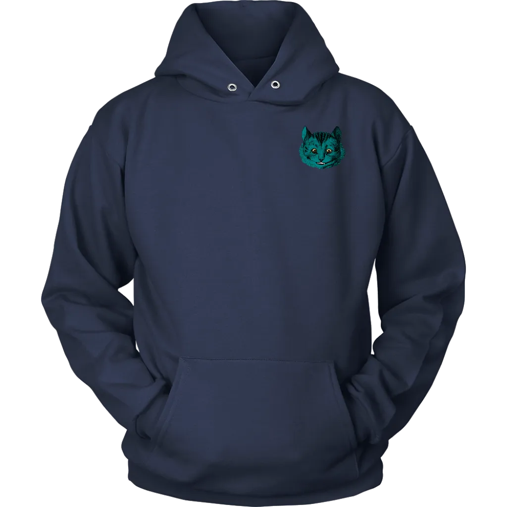 Alice in Wonderland Hoodie, Alice in Wonderland Gift, We're All A Bit Mad Hoodie, Funny Alice Hoodie