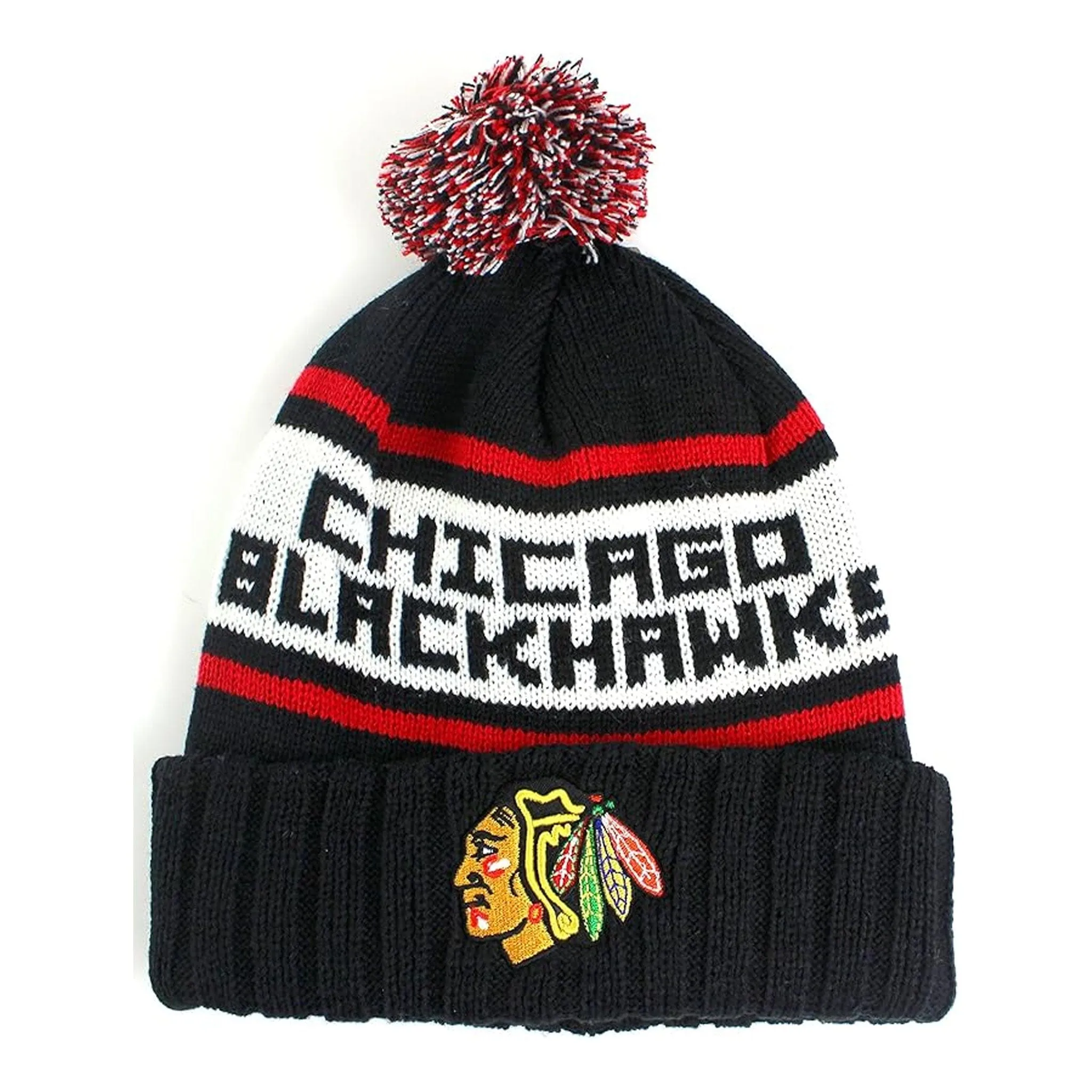 American Needle NHL Pillow Line TC Knit Toque - Chicago Blackhawks
