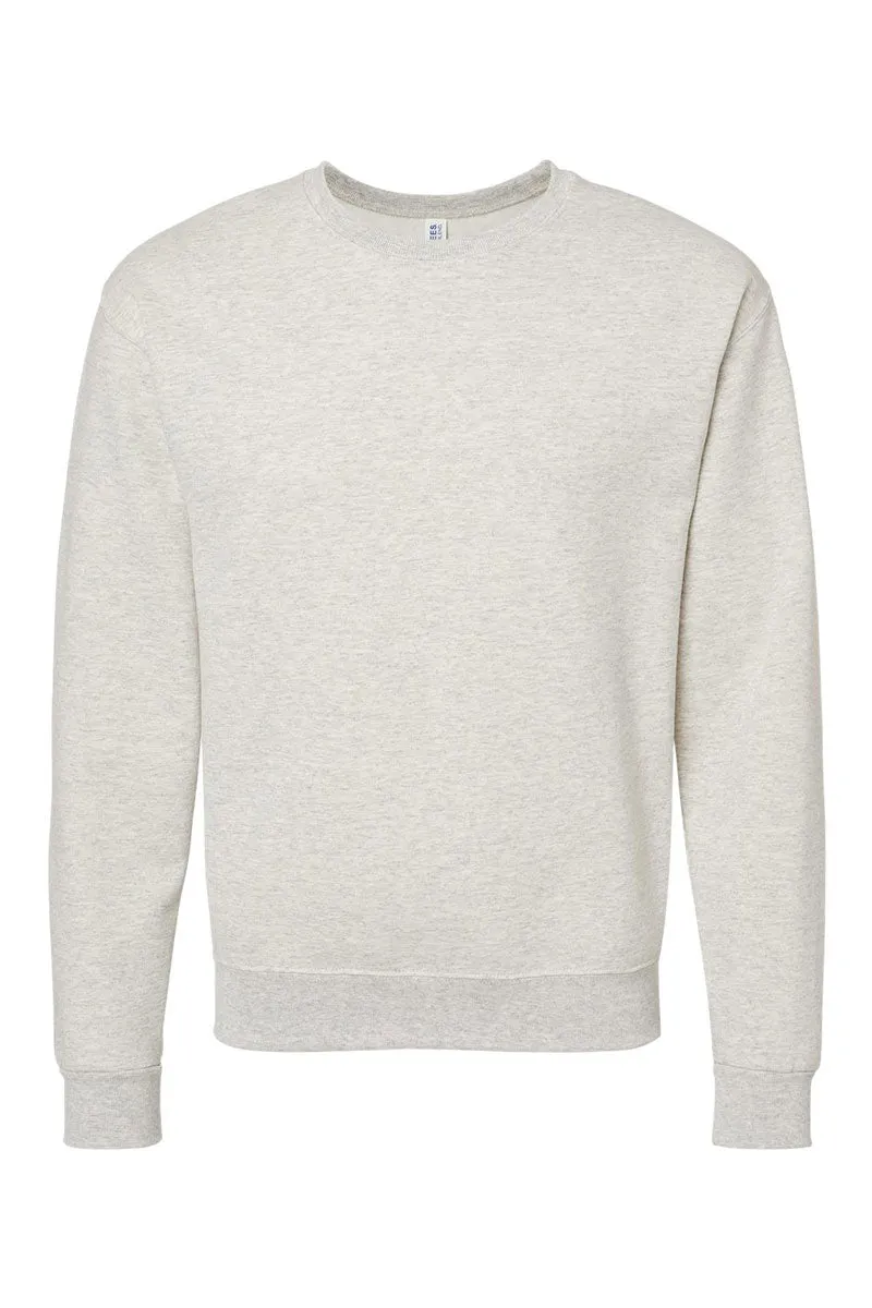 Baseball Home Plate Purple And Gold Unisex NuBlend Crew Sweatshirt