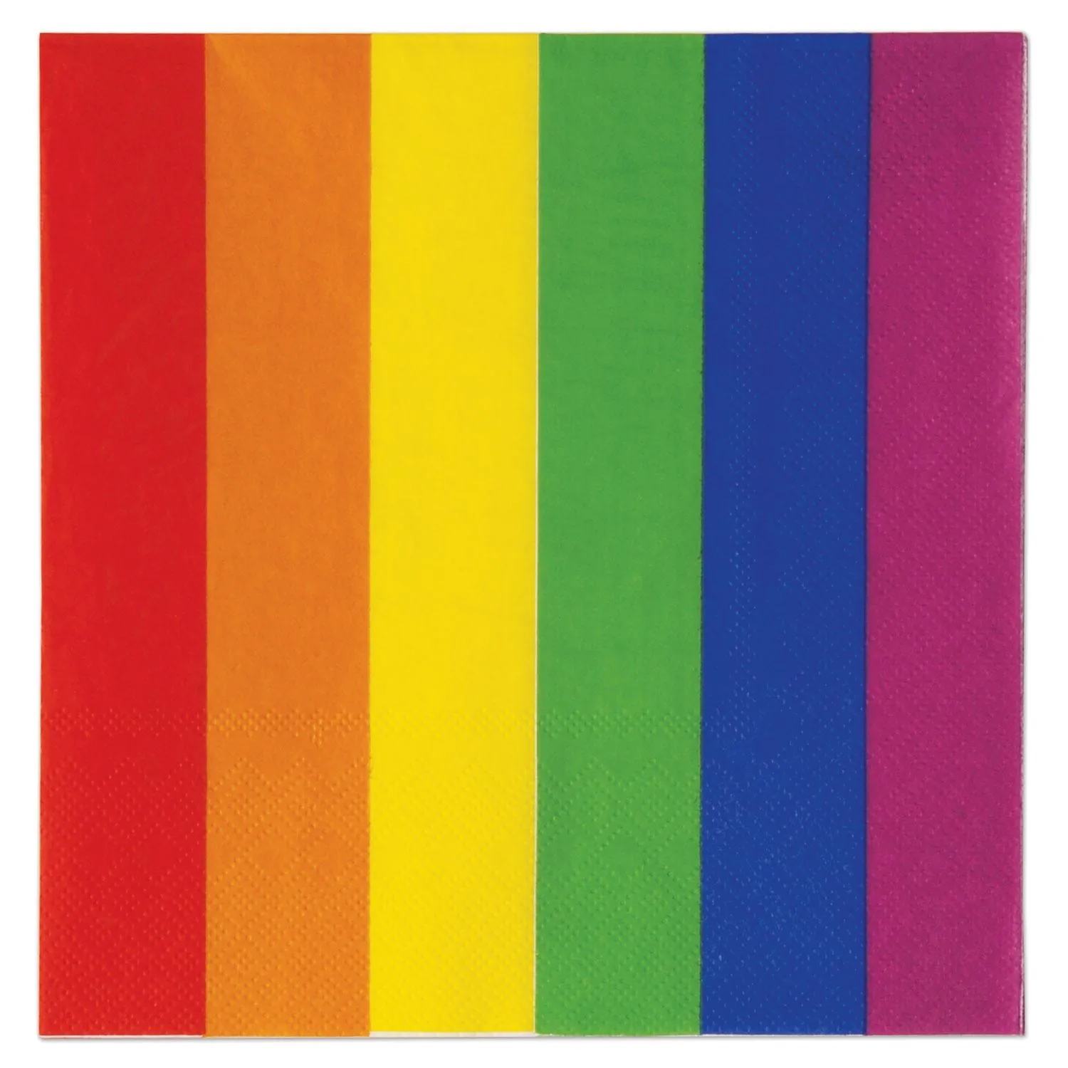 Beistle Rainbow Luncheon Napkins - Party Supply Decoration for Rainbow