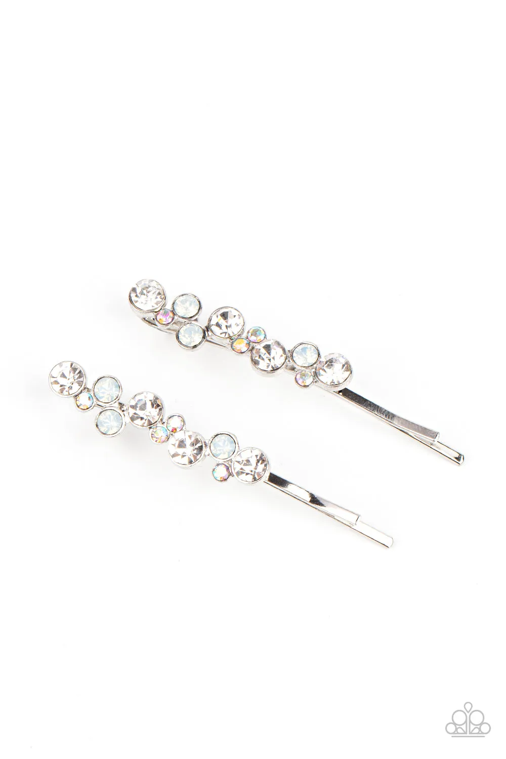 Bubbly Ballroom - White Hair Clip