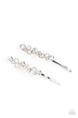 Bubbly Ballroom - White Hair Clip