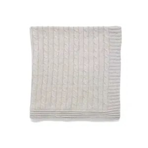 Cable Knit Baby Blanket