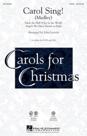CAROL SING! SATB