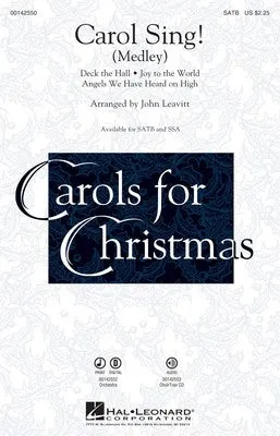 CAROL SING! SHOWTRAX CD