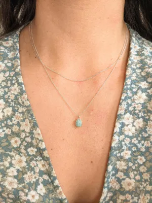 Cecilia Amazonite Layer Necklace