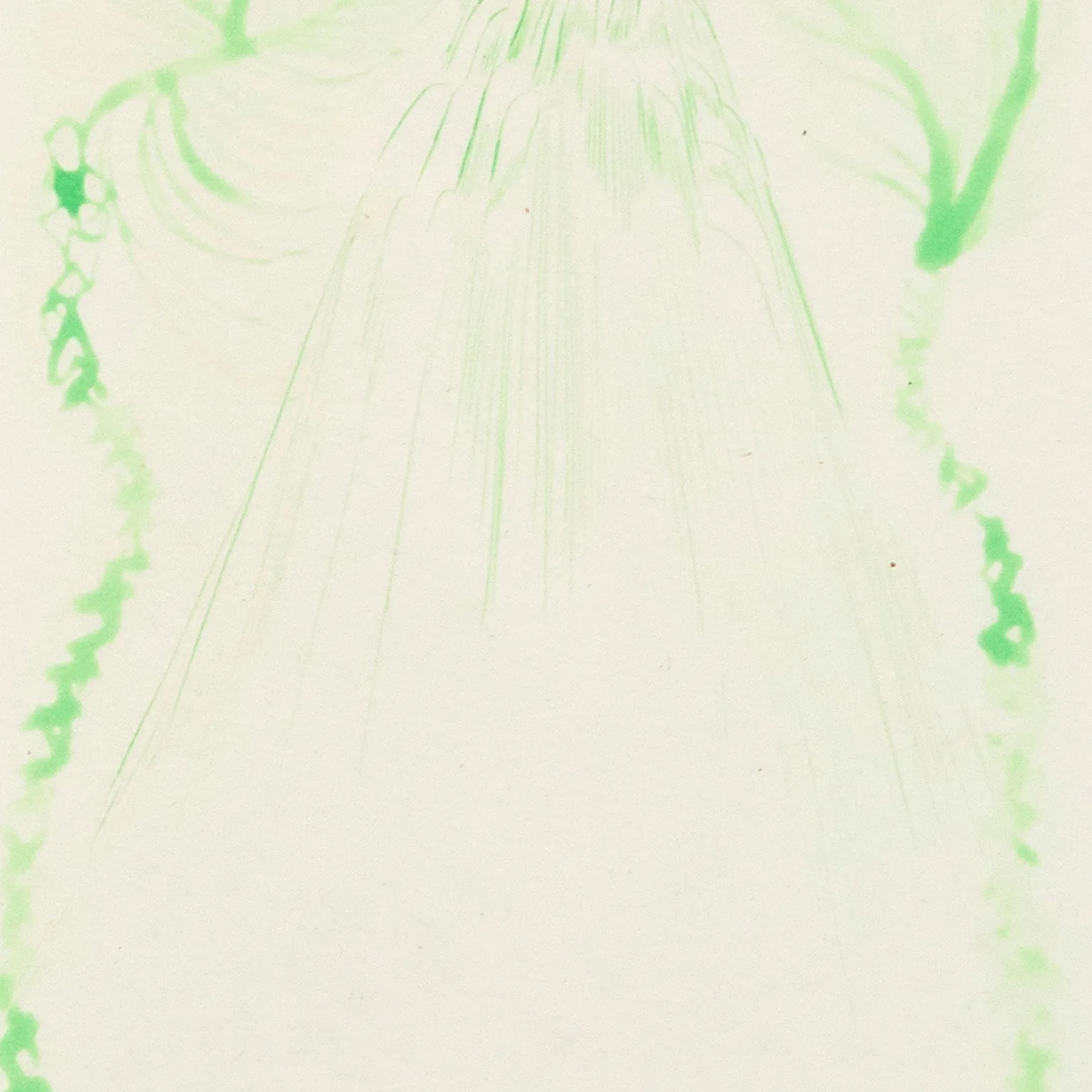 CHRIS OFILI "GREEN RIANN" AQUATINT, 2008