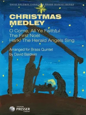 CHRISTMAS MEDLEY FOR BRASS QUINTET ARR BALDWIN