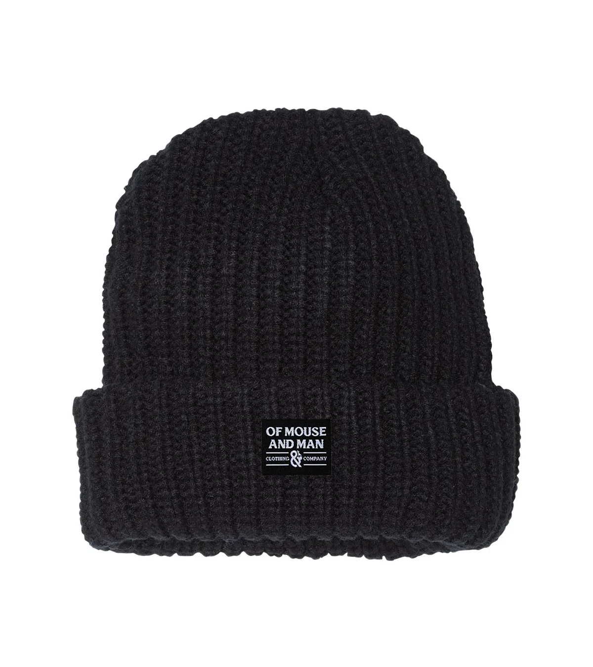 Chunky Knit Beanie - Black
