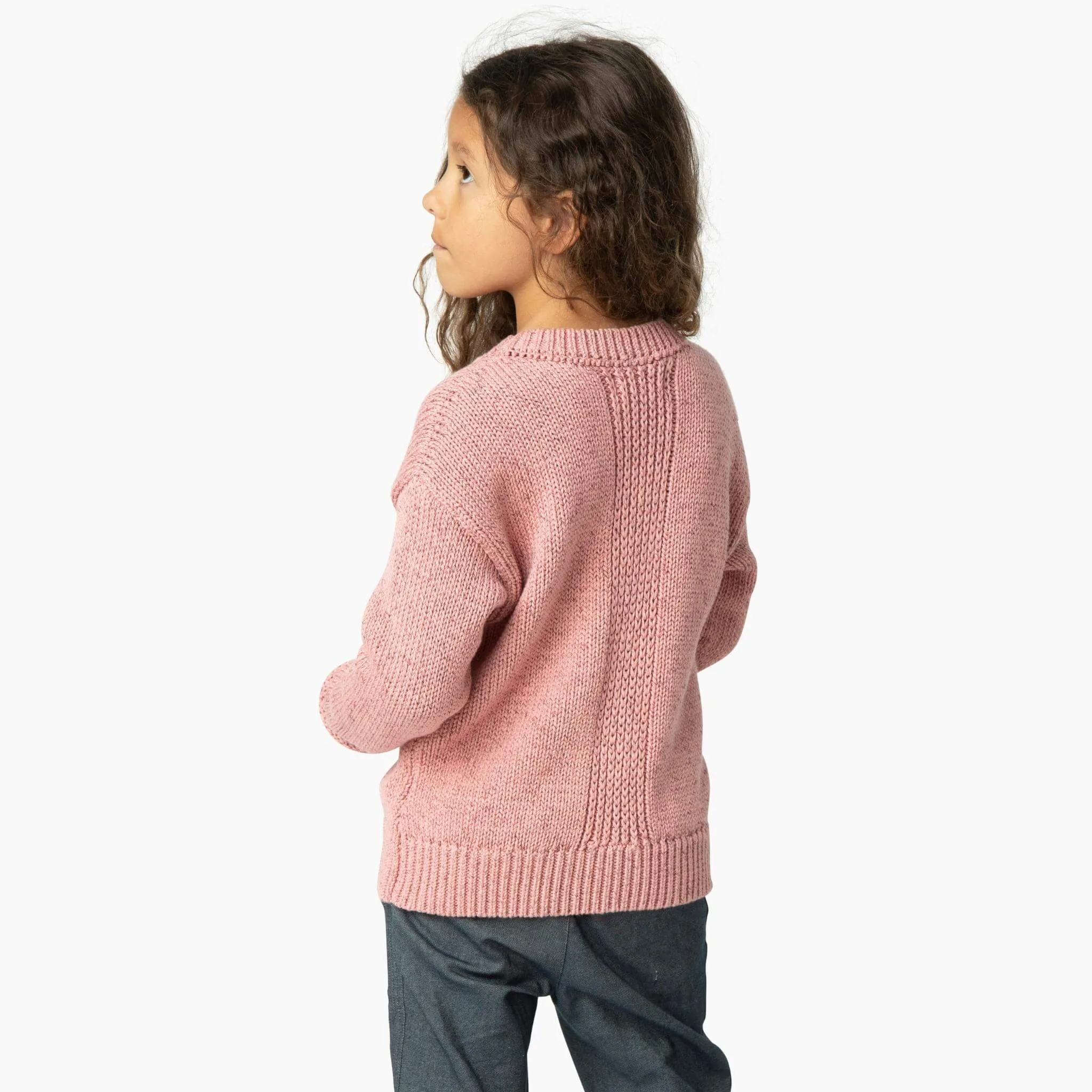 Chunky Marled Cotton Sweater