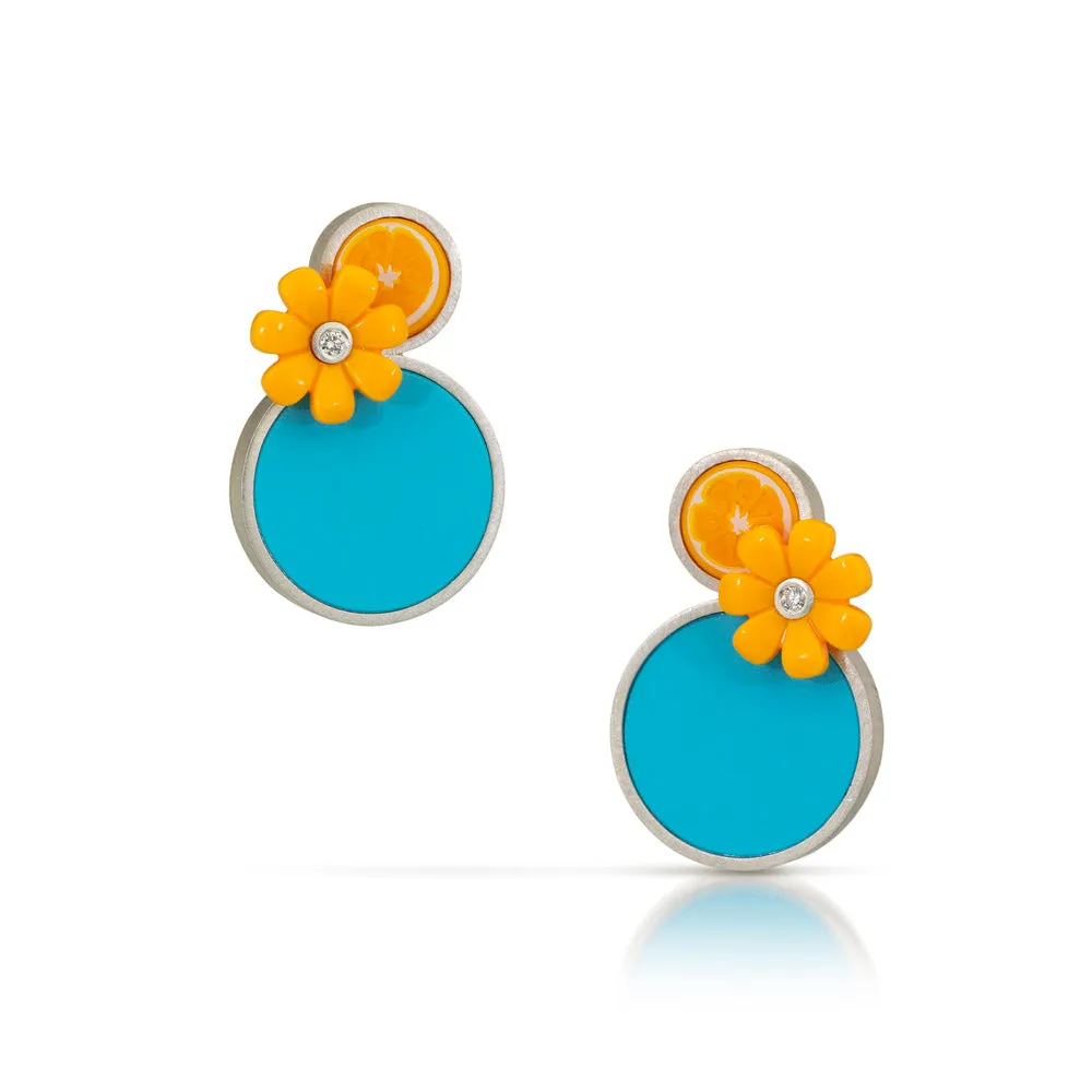 Citrus Bloom Earrings