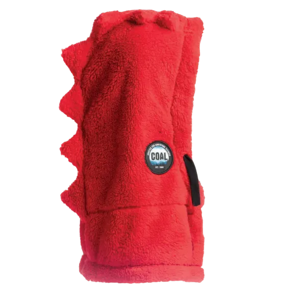 Coal Kids' Ridge Hood Power Red 2024