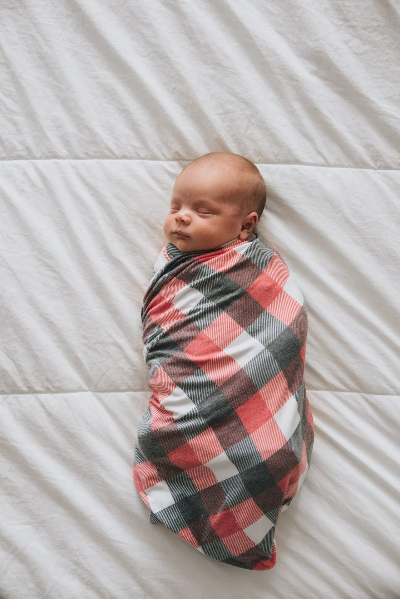 Copper Pearl Jack Knit Swaddle Blanket