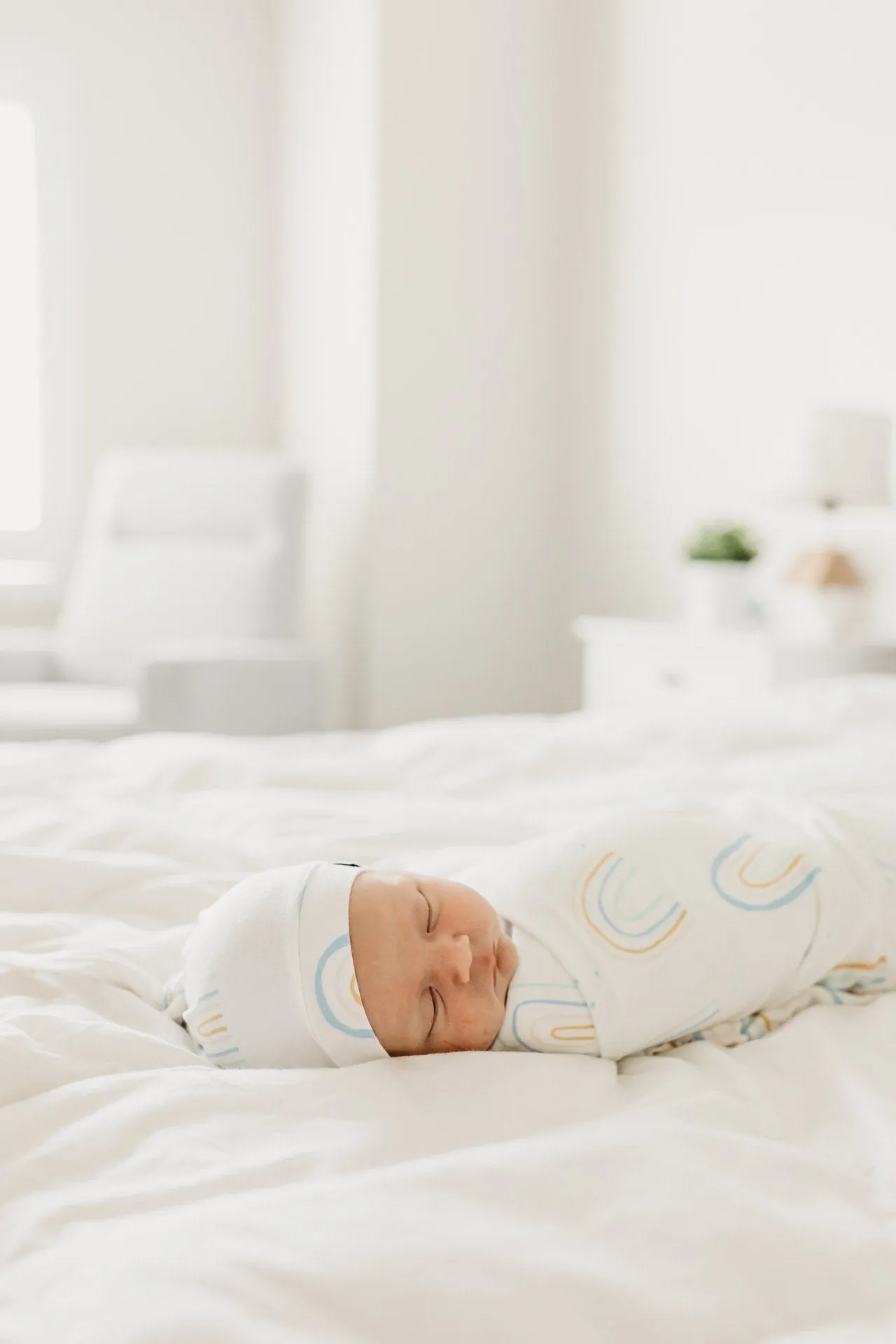 Copper Pearl Skye Knit Swaddle Blanket