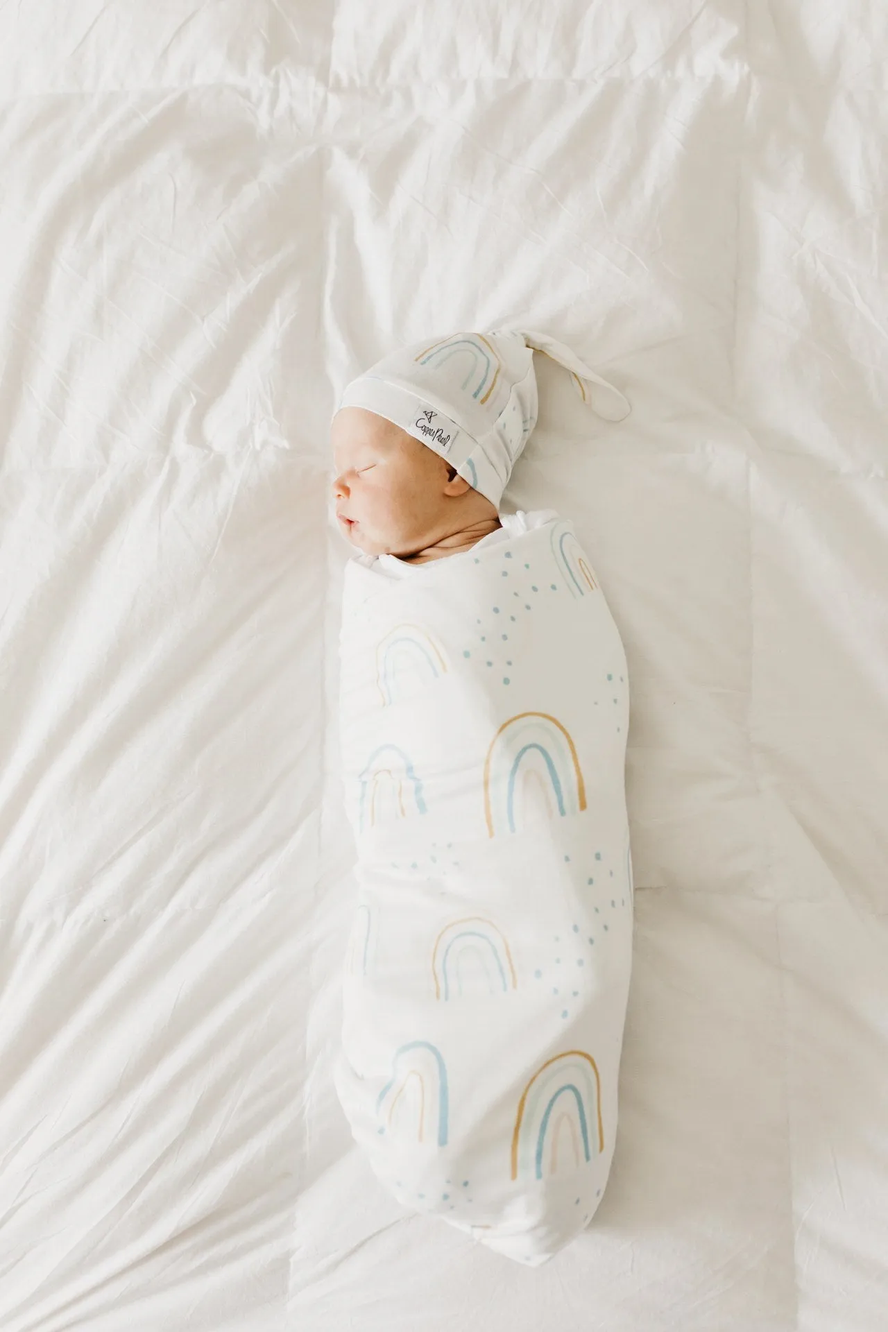 Copper Pearl Skye Knit Swaddle Blanket
