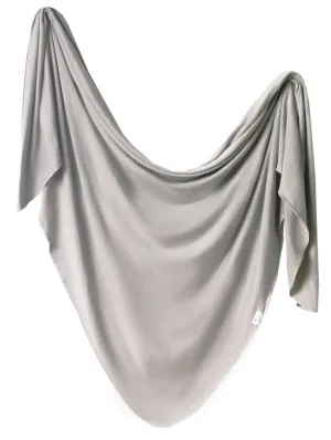 Copper Pearl Stone Knit Swaddle Blanket