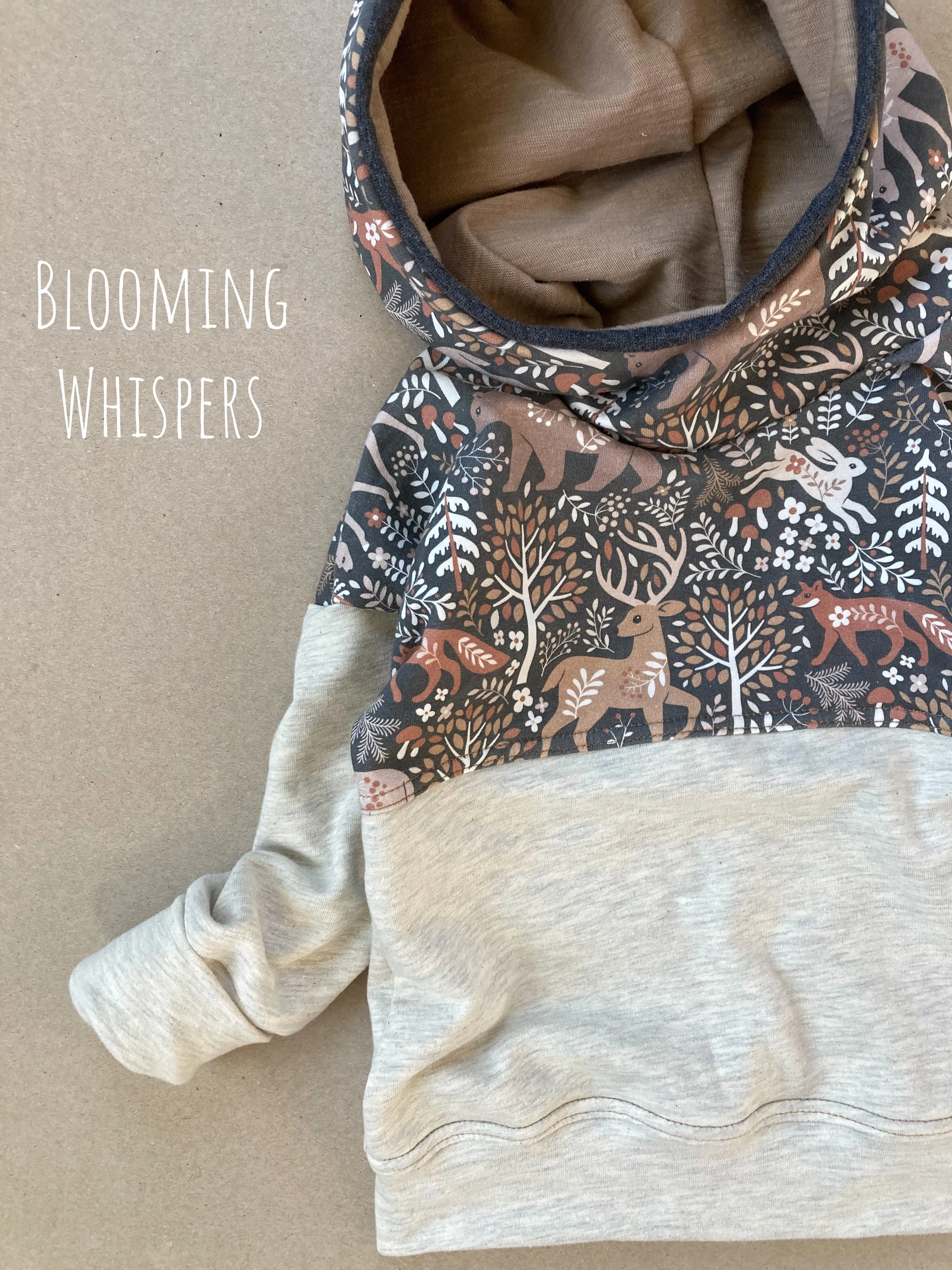 Cozy Forest Scuba Hoodie