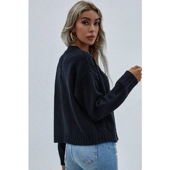 Cozy Situation Knit Crop Top