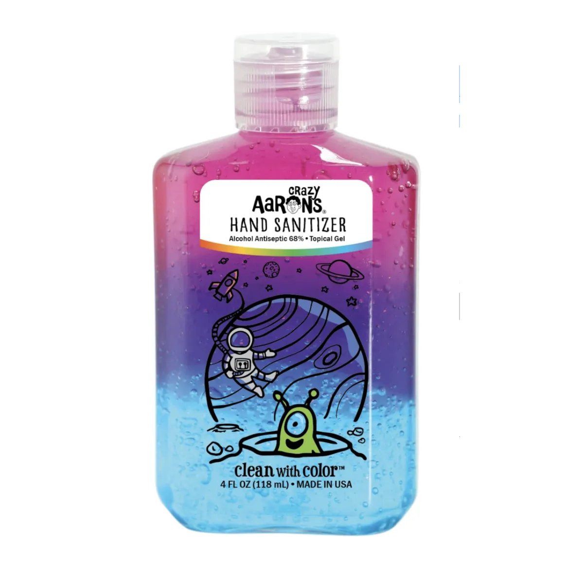 Crazy Aarons Clean with Color Hand Sanitizer - Space Invader