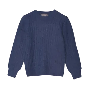Creamie Fuzzy Knit Sweater