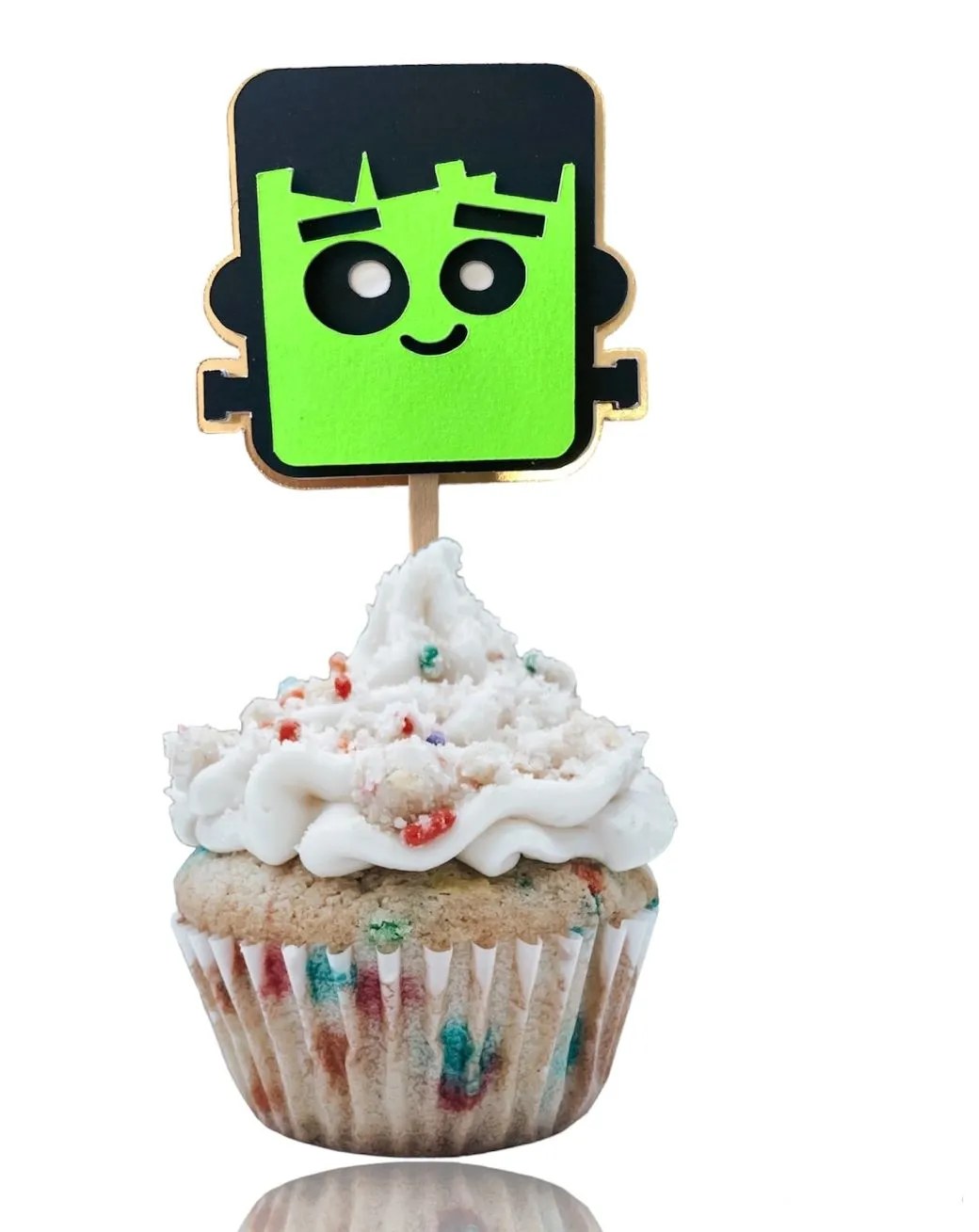 Cupcake Toppers Set Halloween Themed.