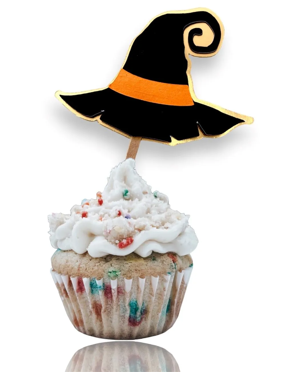 Cupcake Toppers Set Halloween Themed.