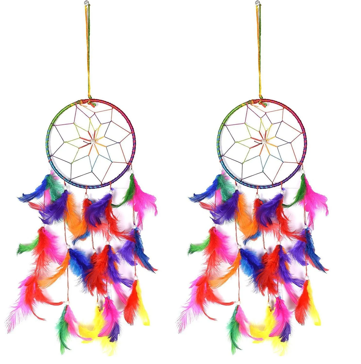 Decorative Multi Dream Catcher Wall Hanging Set of 2