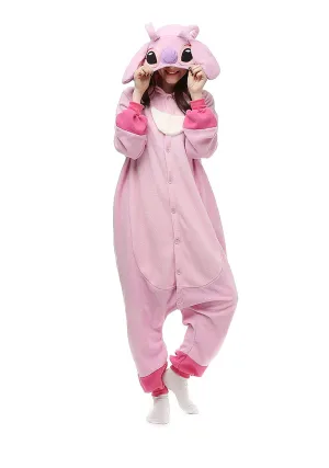 Deluxe Pink Angel Stitch Onesie
