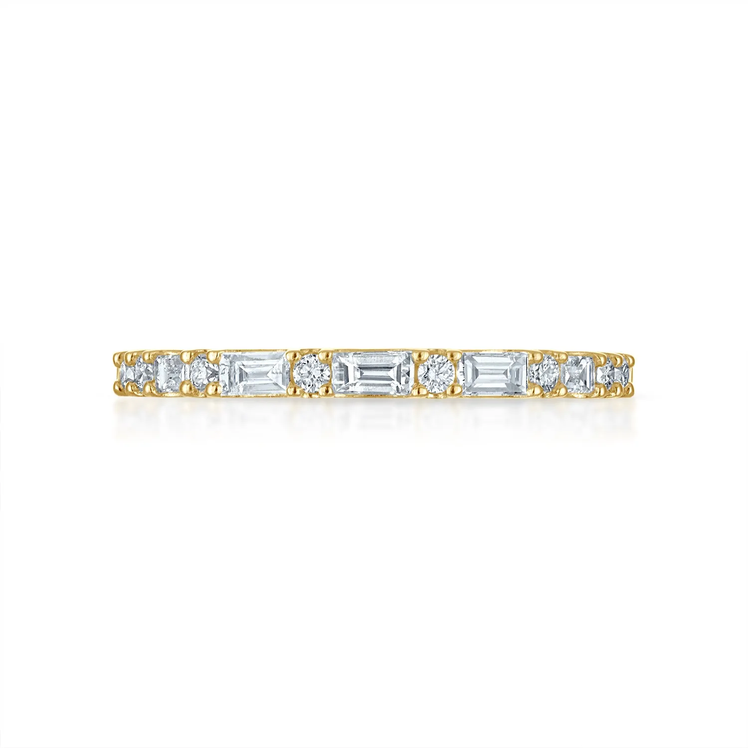 Diamond and Baguette Ring