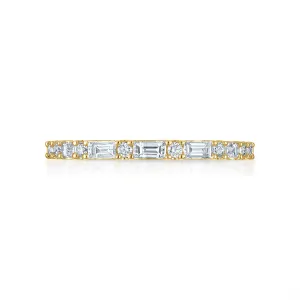 Diamond and Baguette Ring