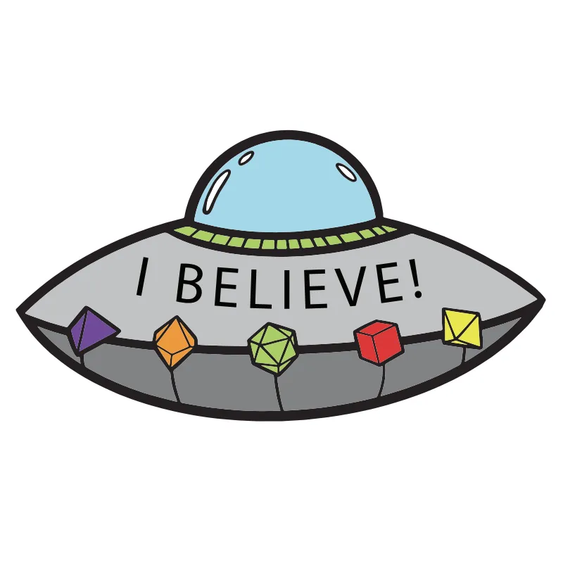 Dice 51 Pin: Dice UFO