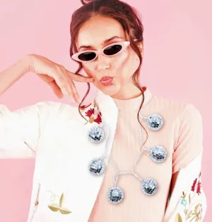 Disco Light Up Necklace