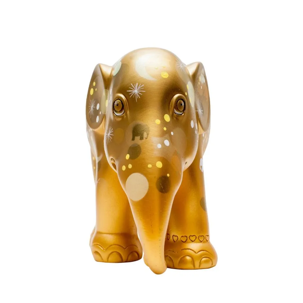 Elephant Parade Elefante Sparkling Celebration Gold 10cm Sparking Celebration Gold 10