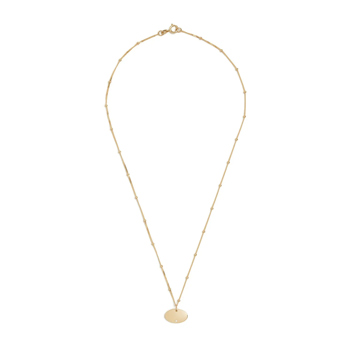 Ella Oval Necklace