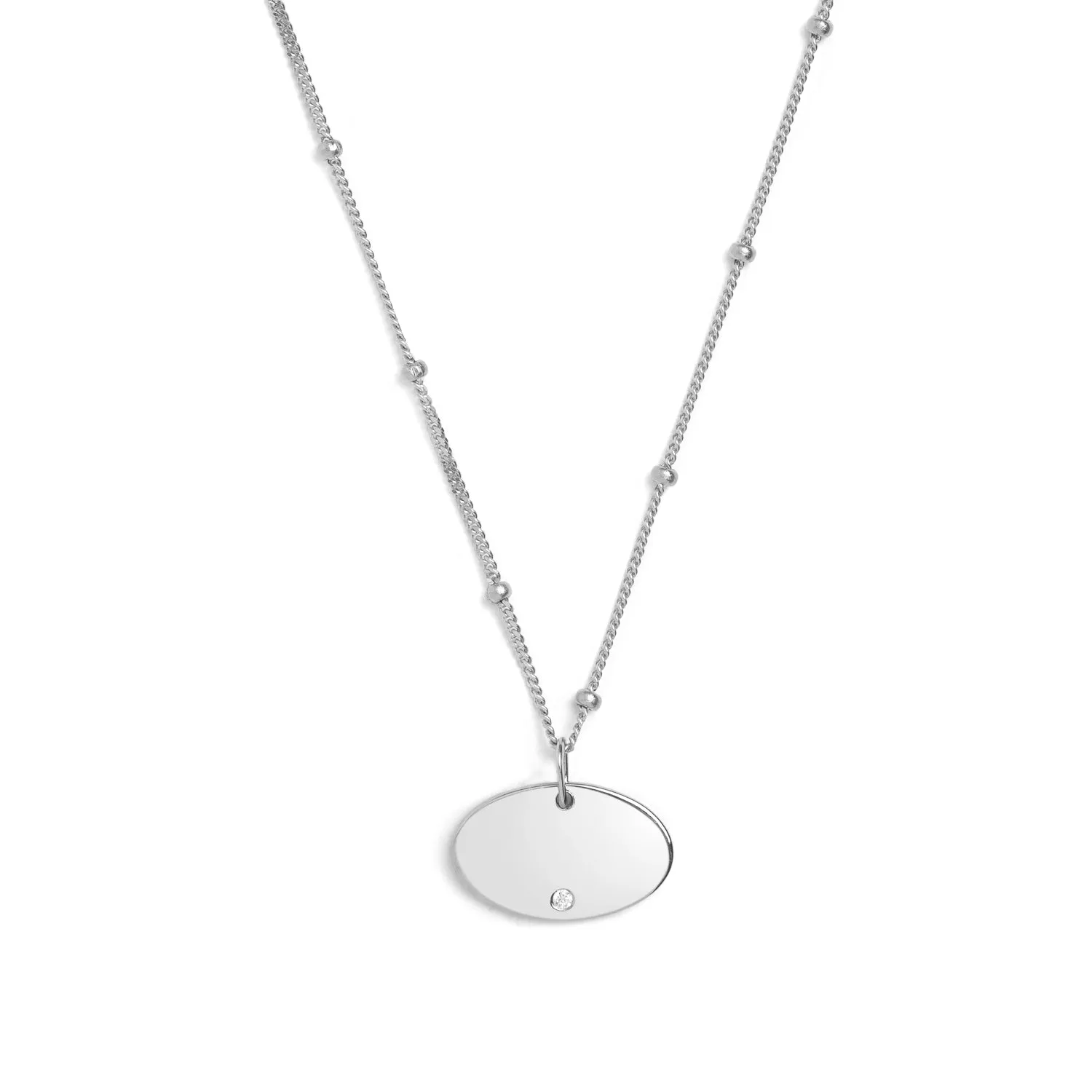 Ella Oval Necklace