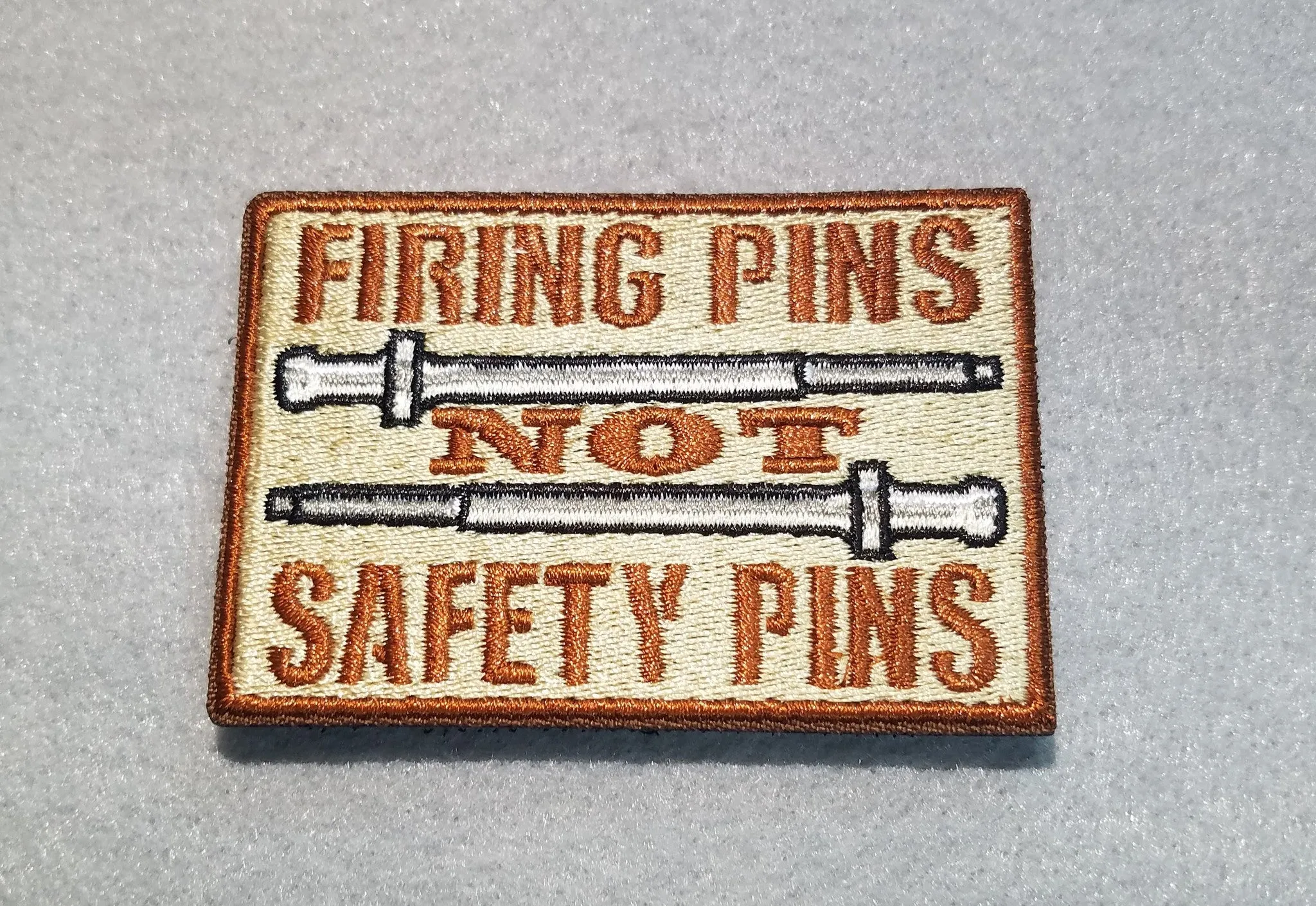Firing Pins Not Safety Pins - Patch