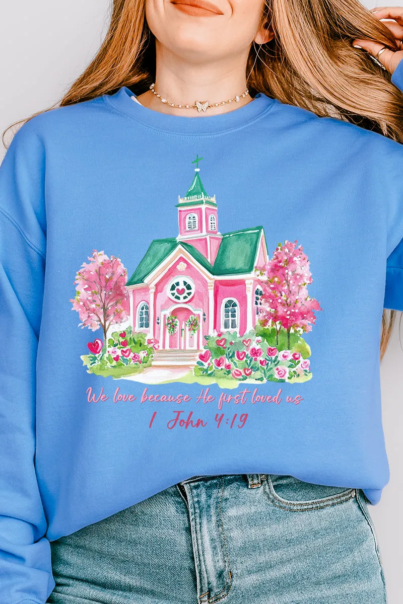 Fist Loved, Forever Loved Unisex NuBlend Crew Sweatshirt