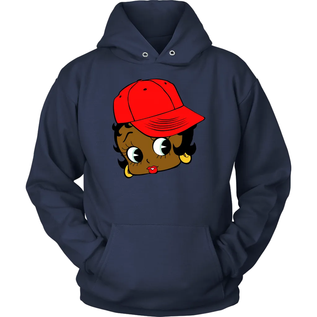 Fly Betty Boop  Hoodie | Afro Girl | Betty Merchandise