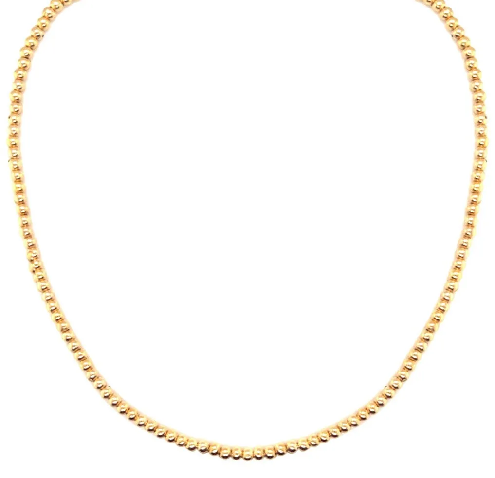 Gold Beaded Choker