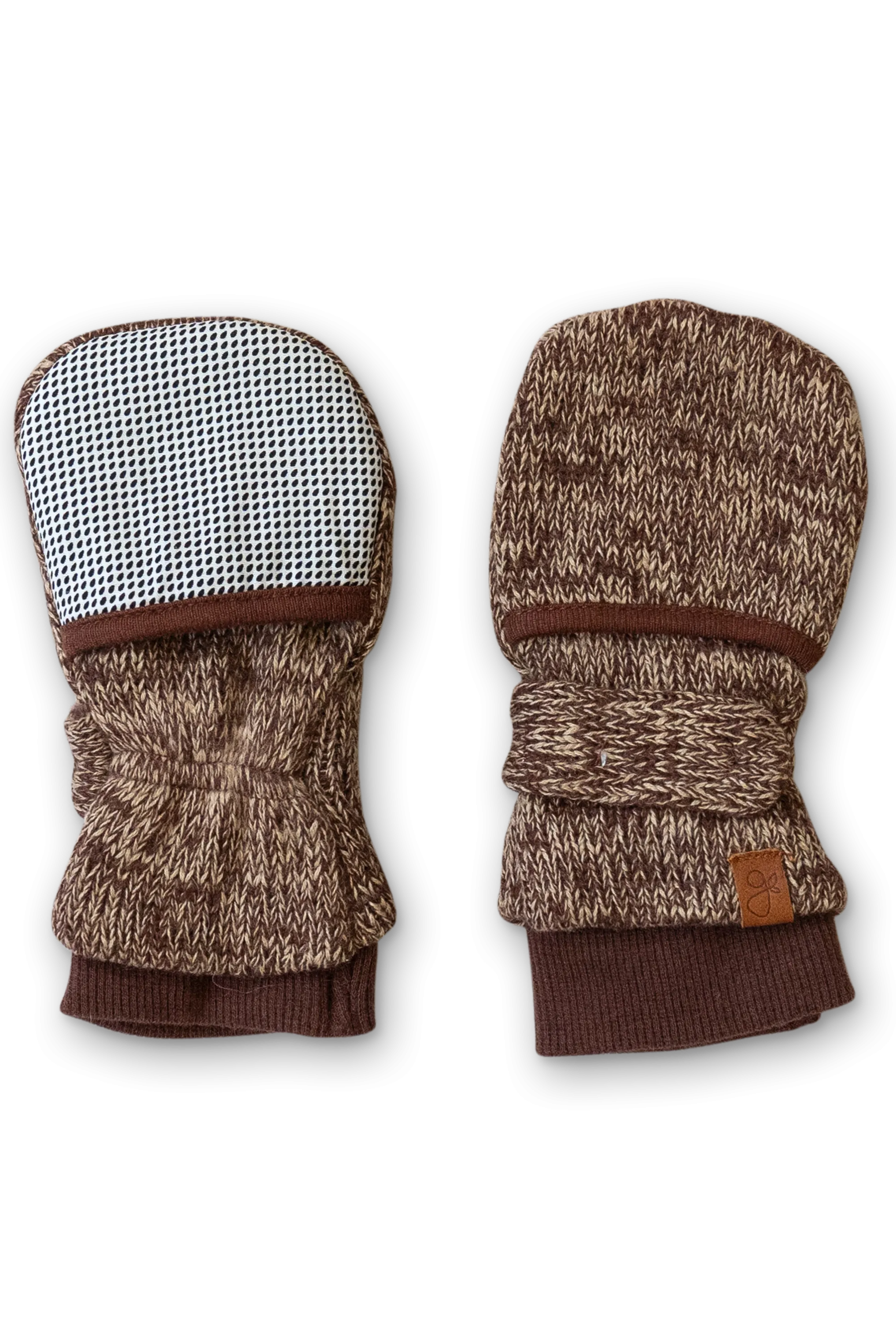 Goumikids - Baby Mitts - Knit - Bark